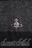 画像7: ヴィヴィアンウエストウッド MAN 中古 / 単色オーブ刺繍ボーダーカットソー 50（メンズXL相当） 黒  H-26-02-01-026-to-OD-ZH (7)
