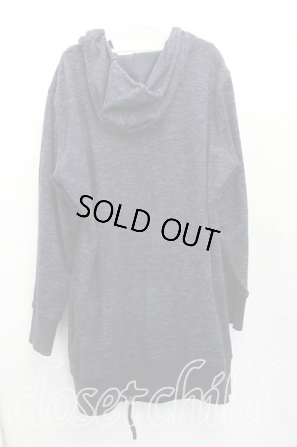 画像2: ヴィヴィアンウエストウッド MAN 中古 / オーブ刺繍ロングパーカー 50（メンズXL相当） 紺  H-26-02-01-027-to-OD-ZH (2)