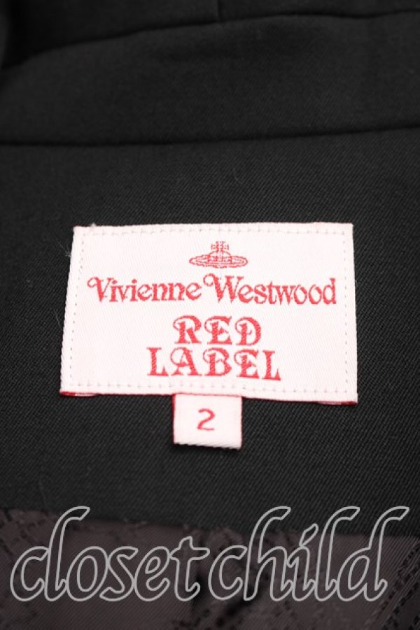 画像3: ヴィヴィアンウエストウッド 中古 / シングルジャケット 2（9号相当） 黒  H-26-02-01-003-jc-OD-ZH (3)