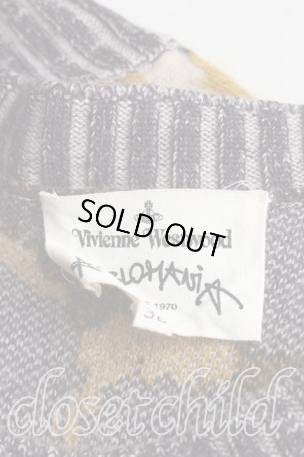 画像3: ANGLOMANIA 中古 / レオパード柄ニット 38（M相当） 茶  H-26-02-01-030-to-OD-ZH (3)