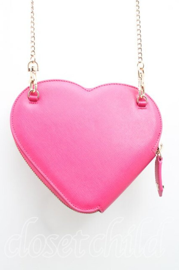 画像2: ヴィヴィアンウエストウッド 中古 / VICTORIA NEW HEARTバッグ  ピンク  H-26-02-01-036-ba-OD-ZH (2)