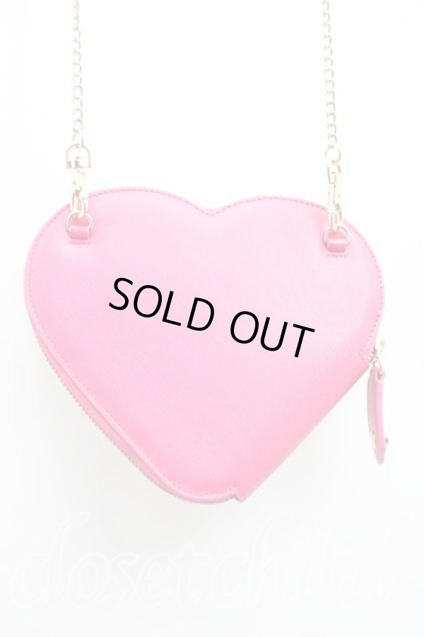 画像2: ヴィヴィアンウエストウッド 中古 / VICTORIA NEW HEARTバッグ  ピンク  H-26-02-01-036-ba-OD-ZH (2)