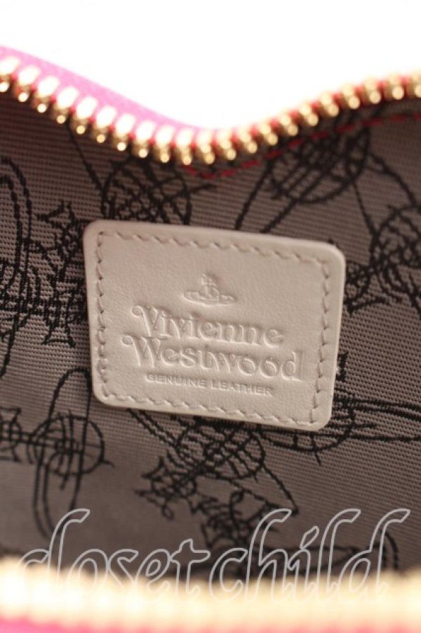 画像4: ヴィヴィアンウエストウッド 中古 / VICTORIA NEW HEARTバッグ  ピンク  H-26-02-01-036-ba-OD-ZH (4)