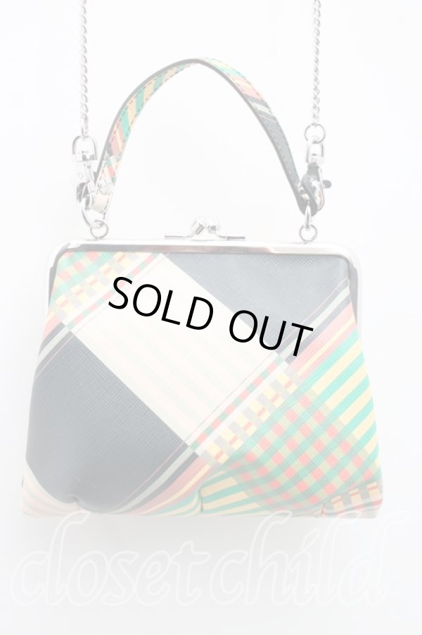 画像2: ヴィヴィアンウエストウッド 中古 / フレームパースガマ口チェーンバッグ  緑  H-26-02-01-037-ba-OD-ZH (2)