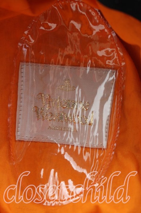 画像4: ヴィヴィアンウエストウッド 中古 / ツイードハット  茶  H-26-02-01-044-ha-OD-ZH (4)