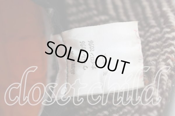 画像5: ヴィヴィアンウエストウッド 中古 / ツイードハット  茶  H-26-02-01-044-ha-OD-ZH (5)