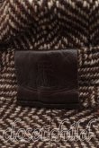 画像7: ヴィヴィアンウエストウッド 中古 / ツイードハット  茶  H-26-02-01-044-ha-OD-ZH (7)
