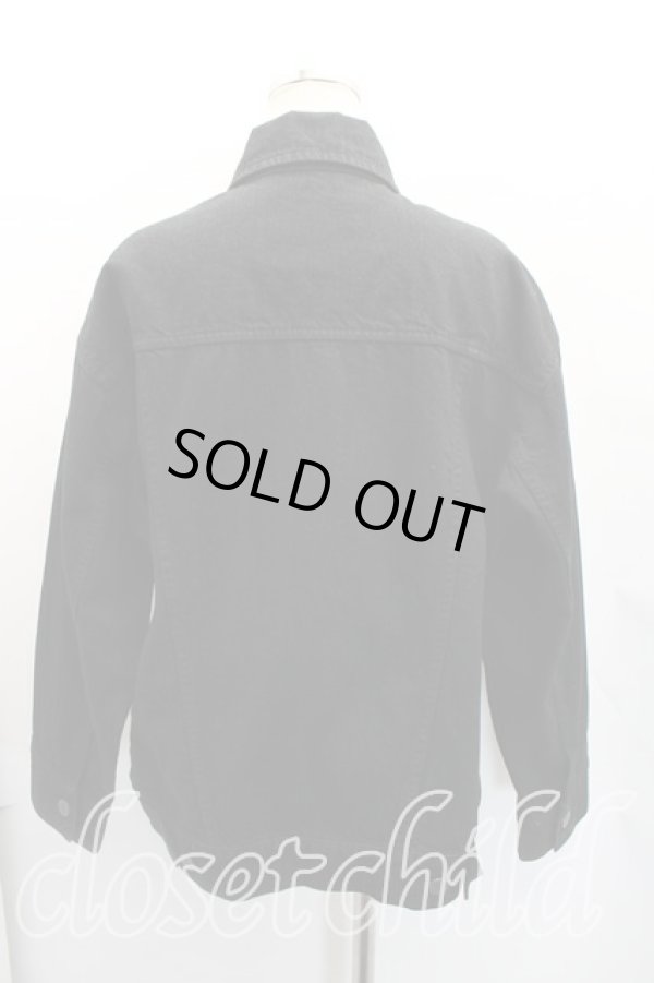 画像2: ヴィヴィアンウエストウッド 中古 / オーガニックデニムGジャン 01（S相当） 黒  H-26-02-01-005-jc-OD-ZH (2)