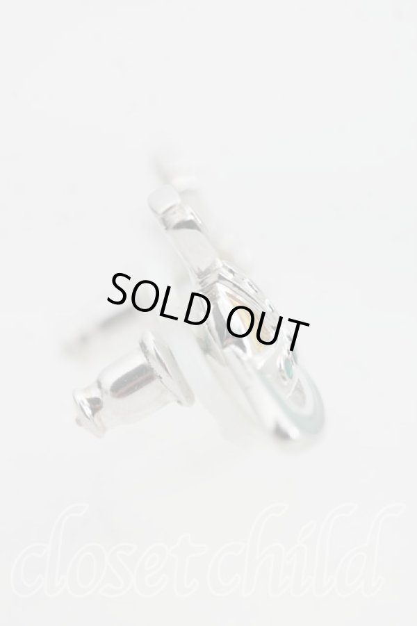 画像3: ヴィヴィアンウエストウッド 中古 / エナメルオーブピアス  マルチ  H-26-02-01-049-er-OD-ZH (3)