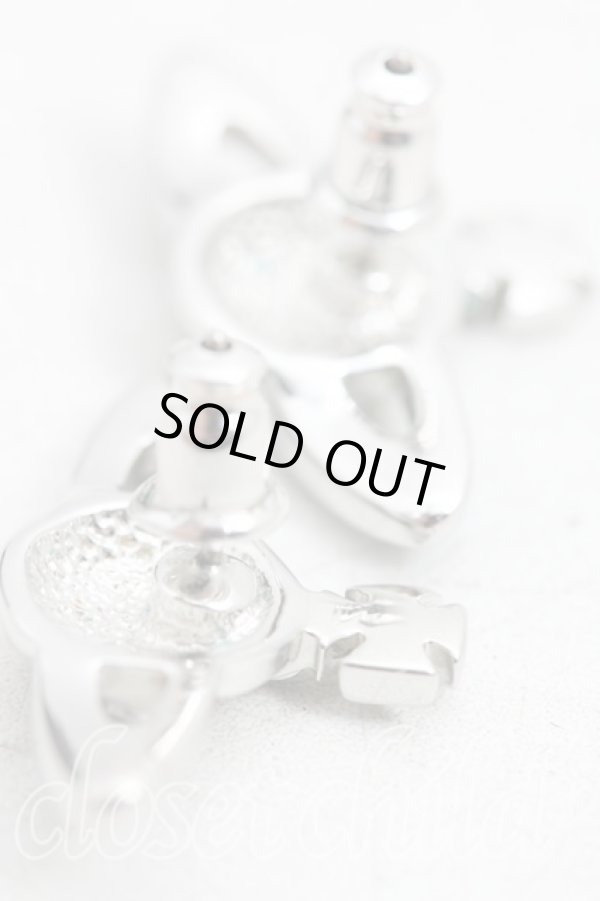 画像4: ヴィヴィアンウエストウッド 中古 / エナメルオーブピアス  マルチ  H-26-02-01-049-er-OD-ZH (4)