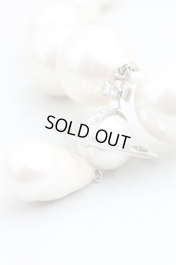 画像2: ヴィヴィアンウエストウッド 中古 / ジャイアントパールネックレス  シルバー  H-26-02-01-051-nl-OD-ZH (2)