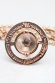 画像3: ヴィヴィアンウエストウッド 中古 / スモールオーブネックレス  ピンクゴールド  H-26-02-01-052-nl-OD-ZH (3)