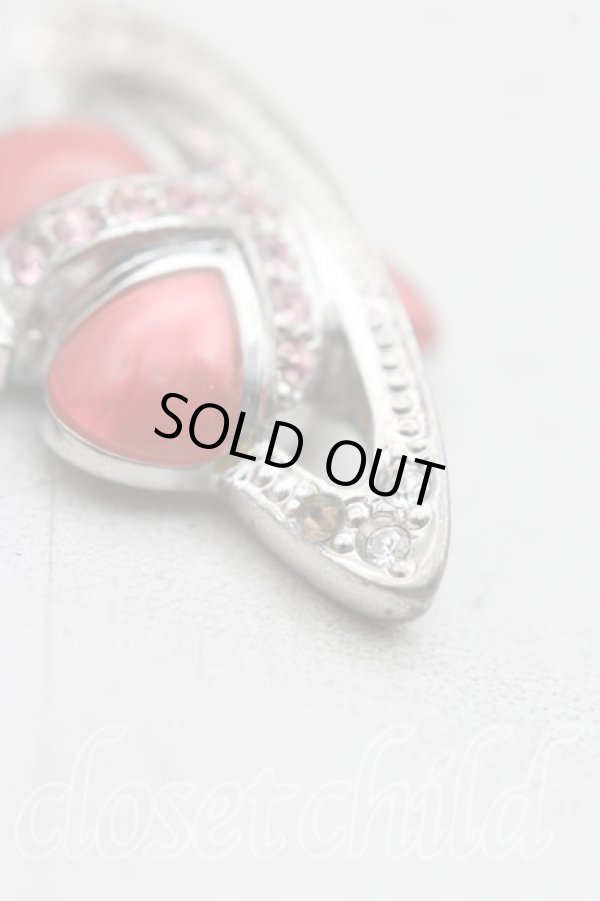 画像6: ヴィヴィアンウエストウッド 中古 / ディアマンテハートネックレス  ピンク  H-26-02-01-053-nl-OD-ZH (6)