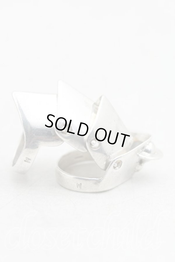 画像3: ヴィヴィアンウエストウッド 中古 / アーマーリング M（12号相当） シルバー  H-26-02-01-054-rg-OD-ZH (3)