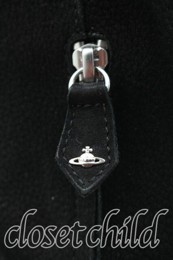 画像7: ヴィヴィアンウエストウッド 中古 / レザー切替ブーツ 37（23.5cm相当） 黒  H-26-02-01-057-sh-OD-ZH (7)