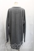 画像2: ANGLOMANIA 中古 / ロゴptスウェットワンピース 38（M相当） 灰  H-26-02-01-006-op-OD-ZH (2)