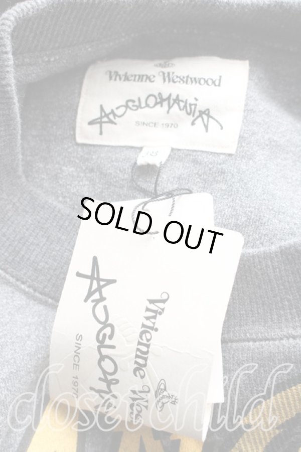 画像3: ANGLOMANIA 中古 / ロゴptスウェットワンピース 38（M相当） 灰  H-26-02-01-006-op-OD-ZH (3)