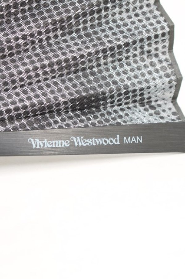 画像3: ヴィヴィアンウエストウッド MAN 中古 / 扇子  黒  H-26-02-01-063-gd-OD-ZH (3)