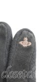 画像2: ヴィヴィアンウエストウッド 中古 / スエード手袋  黒  H-26-02-01-069-gd-OD-ZH (2)