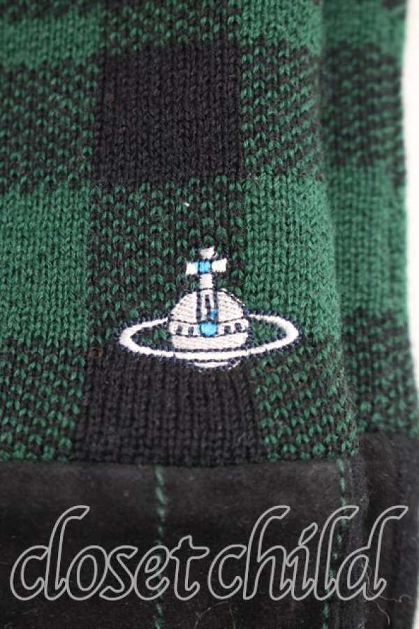 画像3: ヴィヴィアンウエストウッド 中古 / スエード手袋  黒  H-26-02-01-069-gd-OD-ZH (3)