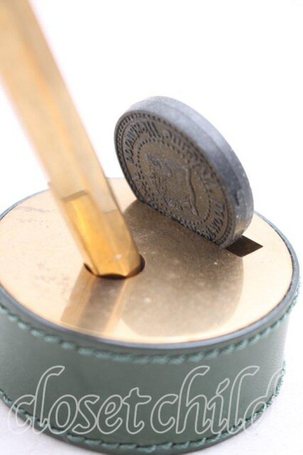 画像4: ヴィヴィアンウエストウッド 中古 / BRASS COINペンスタンド（ペン・消シゴム付キ）   H-26-02-01-076-gd-OD-ZH (4)