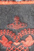 画像2: ヴィヴィアンウエストウッド 中古 / ハート刺繍アームカバー  黒ｘ茶  H-26-02-01-077-gd-OD-ZH (2)