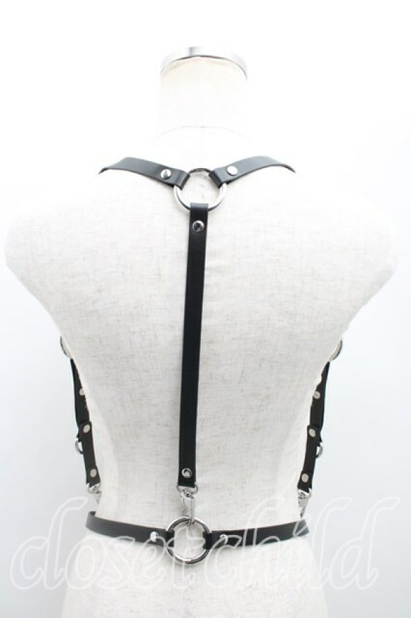 画像2: ヴィヴィアンウエストウッド 中古 / BETTY ハーネス S 黒  H-26-02-01-097-gd-OD-ZH (2)