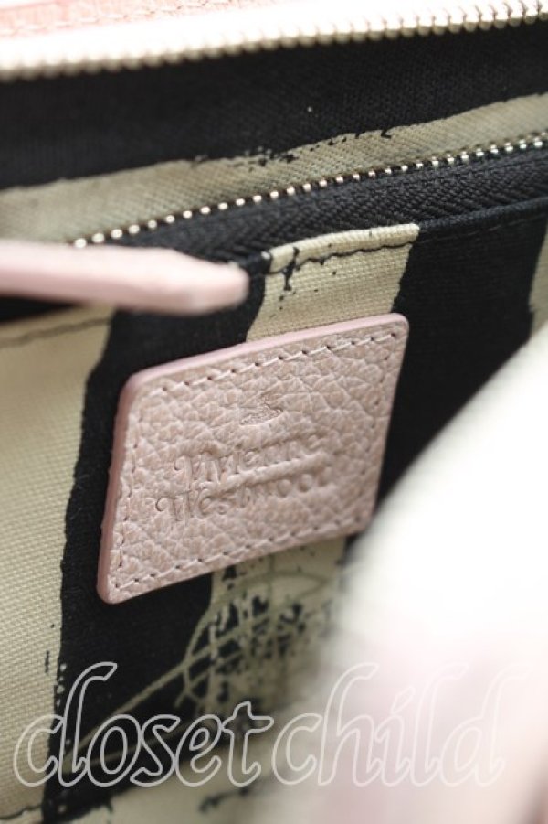 画像5: ヴィヴィアンウエストウッド 中古 / エグゼクティブモバイルショルダーバッグ  ピンク  H-26-02-01-098-gd-OD-ZH (5)