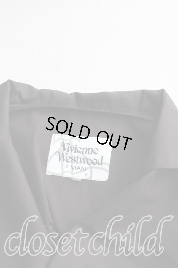 画像5: ヴィヴィアンウエストウッド MAN 中古 / ビッグカラージャケット 50（メンズXL相当） 黒  H-26-02-01-001-jc-OD-ZH (5)