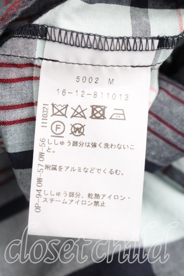 画像4: ヴィヴィアンウエストウッド 中古 / チェックオーバーサイズシャツ 00（ワンサイズ） 緑  H-26-02-01-017-bl-OD-ZH (4)