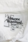 画像3: ヴィヴィアンウエストウッド MAN 中古 / オーブ刺繍クレリックシャツ 44（メンズS相当） 白  H-26-02-08-021-bl-OD-ZH (3)