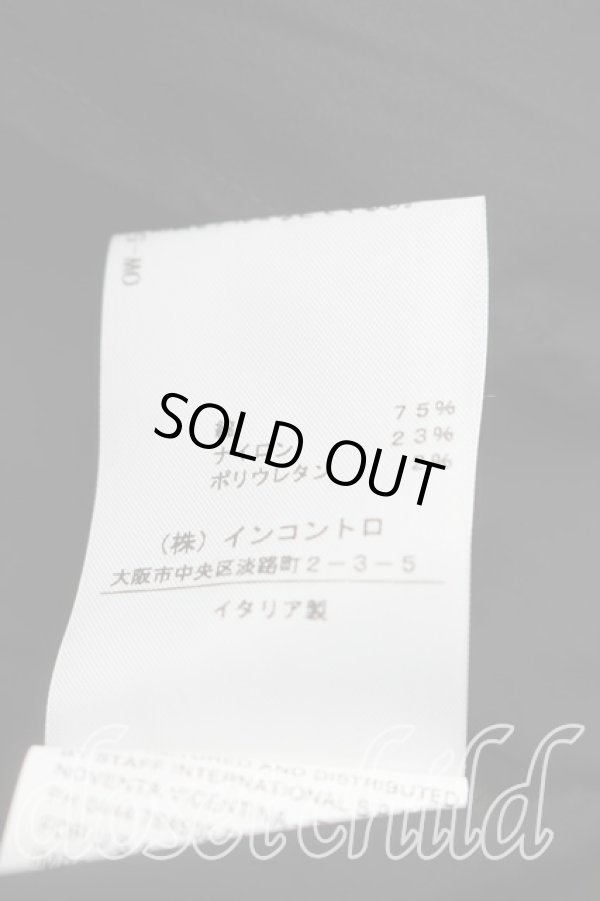 画像5: ヴィヴィアンウエストウッド 中古 / ノースリーブオープンシャツ 38（7号相当） 黒  H-26-02-08-025-bl-OD-ZH (5)