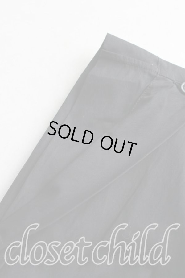 画像7: ヴィヴィアンウエストウッド 中古 / ノースリーブオープンシャツ 38（7号相当） 黒  H-26-02-08-025-bl-OD-ZH (7)