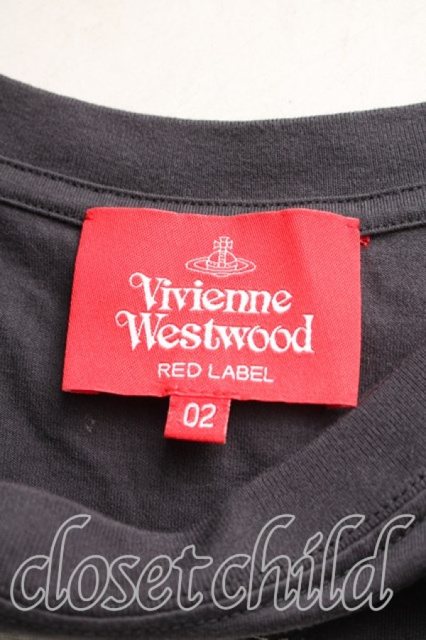 画像3: ヴィヴィアンウエストウッド 中古 / オーブptTシャツ 02（9号相当） 灰  H-26-02-08-032-ts-OD-ZH (3)