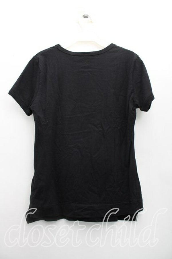画像2: ヴィヴィアンウエストウッド 中古 / クライメイトレボリューションベアクラシックTシャツ 02（9号相当） 黒  H-26-02-08-034-ts-OD-ZH (2)