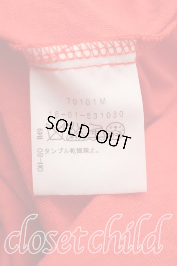 画像4: ヴィヴィアンウエストウッド 中古 / 単色オーブ刺繍ボートネックカットソーワンピ 2（9号相当） オレンジ  H-26-02-08-004-op-OD-ZH (4)