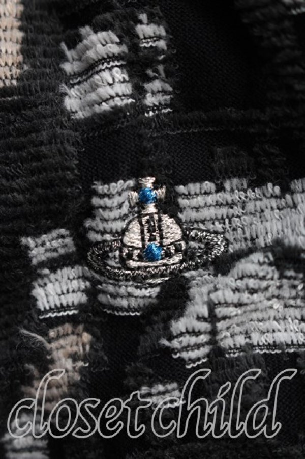 画像5: ヴィヴィアンウエストウッド MAN 中古 / 総柄ジップカーディガン FREE カーキ  H-26-02-08-038-to-OD-ZH (5)