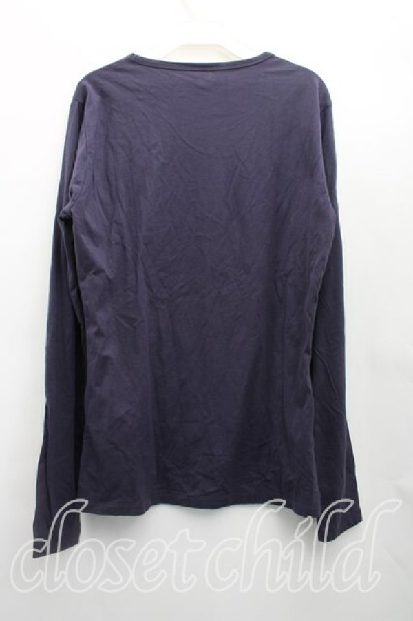 画像2: ヴィヴィアンウエストウッド MAN 中古 / スラッシュオーブカットソー 44（メンズS相当） 紺  H-26-02-08-041-to-OD-ZH (2)