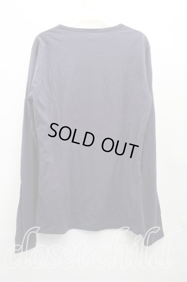 画像2: ヴィヴィアンウエストウッド MAN 中古 / スラッシュオーブカットソー 44（メンズS相当） 紺  H-26-02-08-041-to-OD-ZH (2)