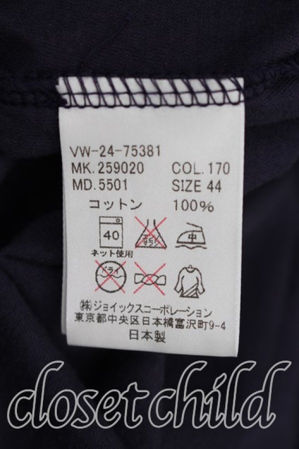 画像4: ヴィヴィアンウエストウッド MAN 中古 / スラッシュオーブカットソー 44（メンズS相当） 紺  H-26-02-08-041-to-OD-ZH (4)