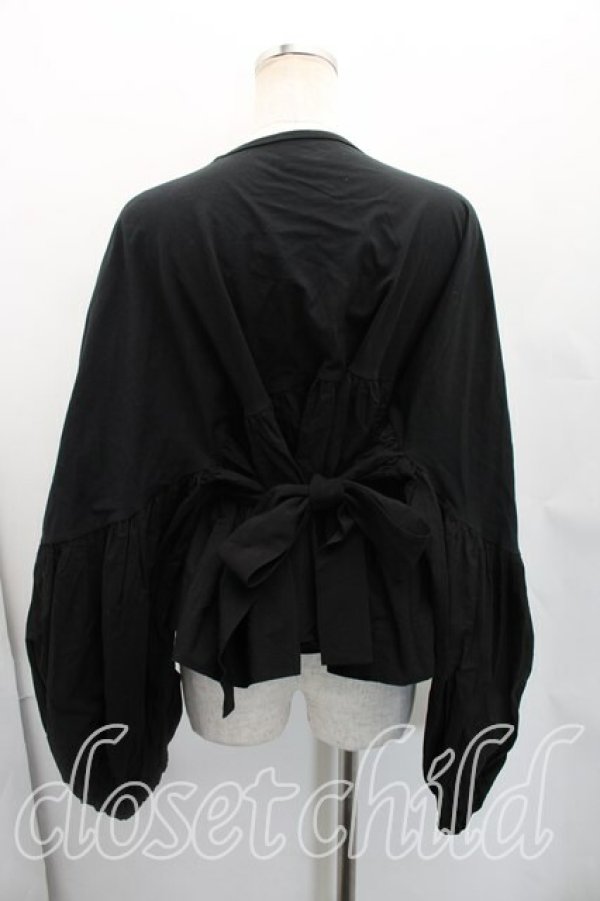 画像2: ヴィヴィアンウエストウッド 中古 / BIGギャザーカットソー 00（ワンサイズ） 黒  H-26-02-08-045-to-OD-ZH (2)