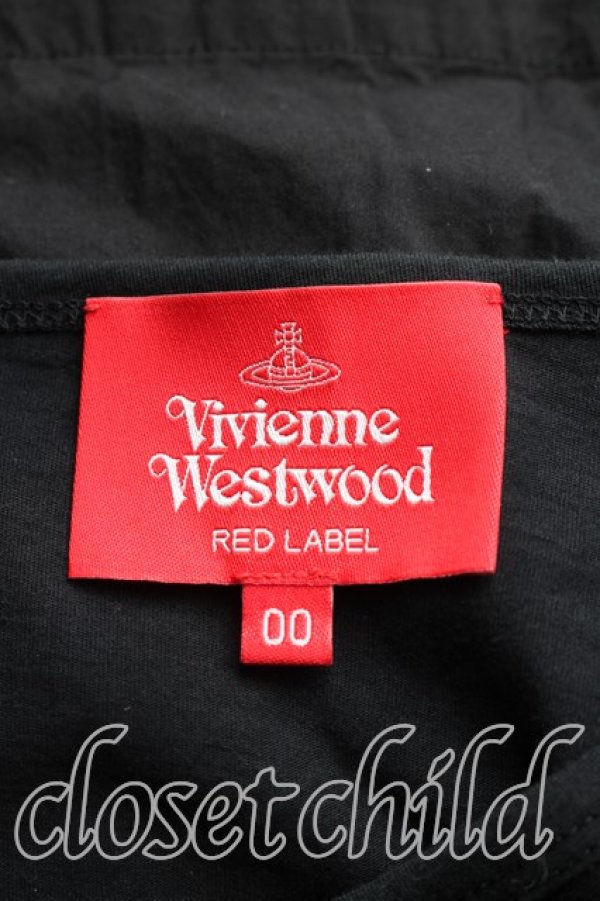 画像3: ヴィヴィアンウエストウッド 中古 / BIGギャザーカットソー 00（ワンサイズ） 黒  H-26-02-08-045-to-OD-ZH (3)