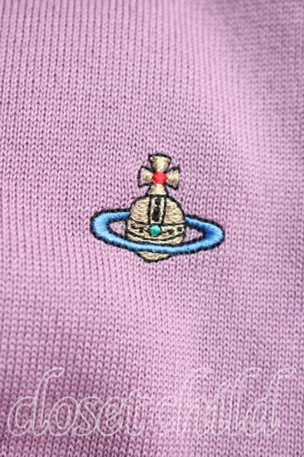 画像6: ヴィヴィアンウエストウッド 中古 / カラーオーブ刺繍カーディガン M ピンク  H-26-02-08-048-to-OD-ZH (6)