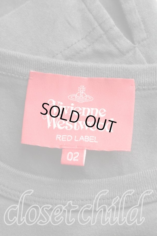 画像3: ヴィヴィアンウエストウッド 中古 / アシメハートカットソー 02（9号相当） 灰  H-26-02-08-050-to-OD-ZH (3)