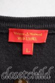 画像3: ヴィヴィアンウエストウッド 中古 / カラーオーブ刺繍カーディガン L 黒  H-26-02-08-051-to-OD-ZH (3)