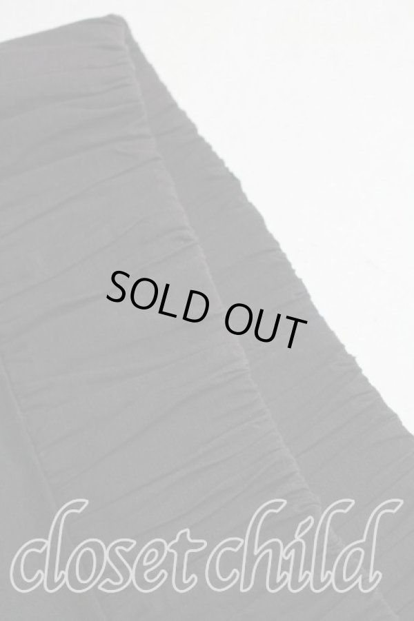 画像7: ヴィヴィアンウエストウッド 中古 / オーブ刺繍レースギャザーワンピース 00（ワンサイズ） 黒  H-26-02-08-005-op-OD-ZH (7)