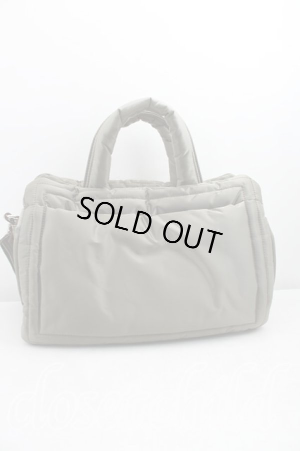 画像2: ヴィヴィアンウエストウッド 中古 / アイダーダウン トートバッグ  カーキ  H-26-02-08-055-ba-OD-ZH (2)