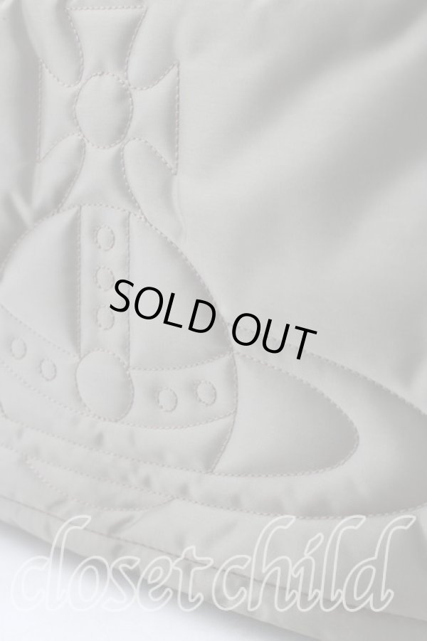 画像5: ヴィヴィアンウエストウッド 中古 / アイダーダウン トートバッグ  カーキ  H-26-02-08-055-ba-OD-ZH (5)