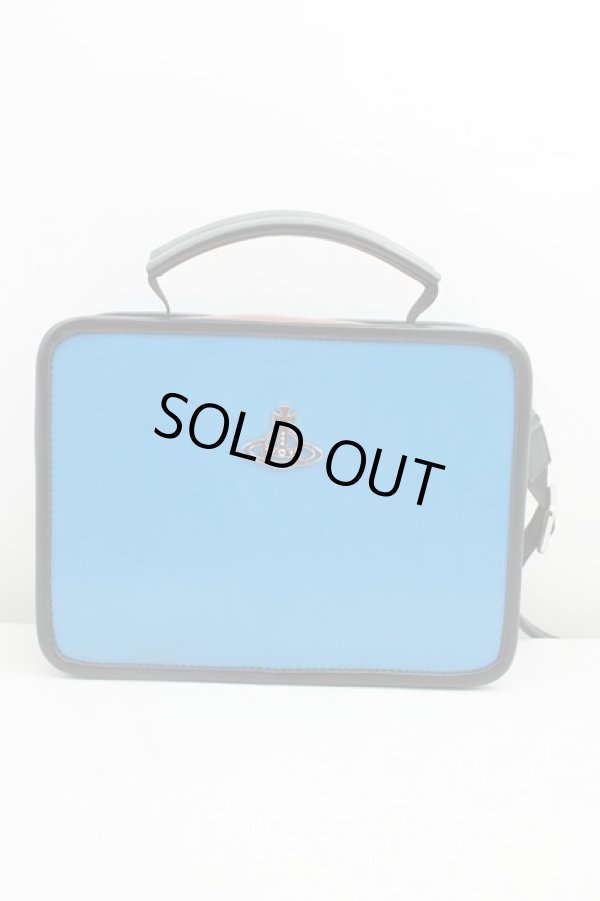 画像2: ヴィヴィアンウエストウッド 中古 / キトゥン2wayバッグ  青  H-26-02-08-059-ba-OD-ZH (2)