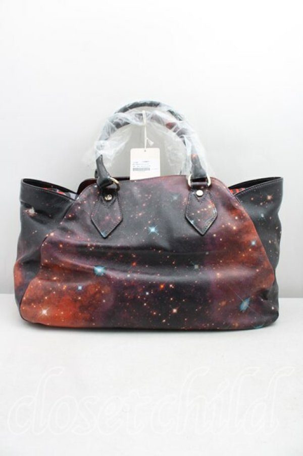 画像2: ヴィヴィアンウエストウッド 中古 / ネビュラハンドバッグ  黒  H-26-02-08-061-ba-OD-ZH (2)